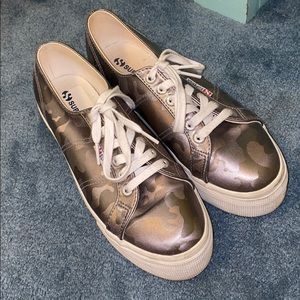 Superga Camo Platform Sneaker